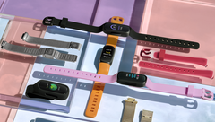 El Fitbit Inspire 3 tiene un diseño negro con varias opciones de correa de reloj de colores. (Fuente de la imagen: Fitbit)