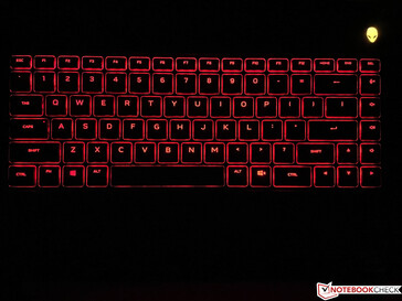 Iluminación del teclado