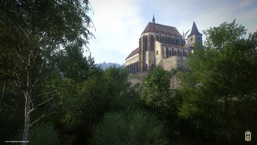 Una imagen que muestra un castillo de Kingdom Come: Deliverance.