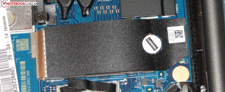 Un SSD NVMe sirve como unidad de sistema