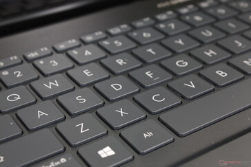 Escribir en el Zenbook no se siente tan diferente de escribir en un Vivobook