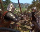 Imagen que muestra una batalla entre caballeros en Kingdom Come: Deliverance. (Fuente de la imagen: Steam)