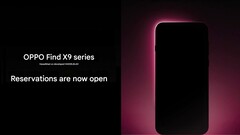 Las reservas del Oppo Find X9 ya han comenzado en China, y los leakers y responsables de Oppo están revelando nuevas características de la cámara. (Fuente de la imagen: Oppo, traducido, editado)