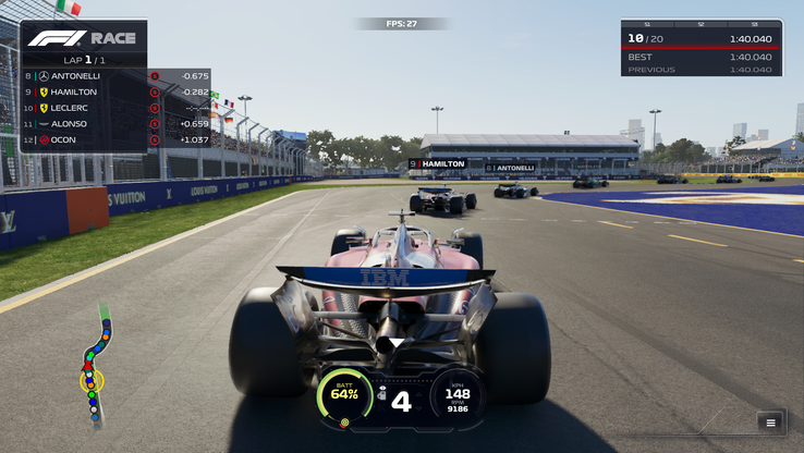F1 25 con Path Tracing activado (fuente de la imagen: Anil Ganti, Notebookcheck)