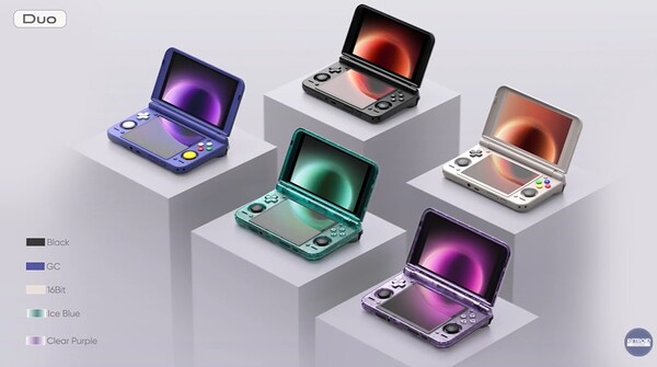 El Retroid Pocket Duo estará disponible en cinco colores.