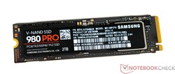 Samsung 980 Pro con 2 TB de capacidad