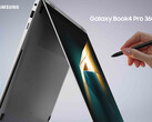 Samsung comercializará sus modelos Galaxy Book4 Pro de 16 pulgadas en las opciones de color Gris Piedra Lunar y Gris Platino. (Fuente de la imagen: Samsung)