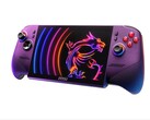 El MSI Claw 8 EX, más económico, estará disponible en azul luminoso, a diferencia de la variante Arc G3 Extreme, que se muestra en color púrpura Void.