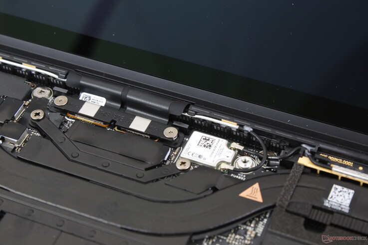 El módulo WLAN está soldado