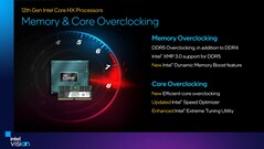 Overclocking DDR5 y compatibilidad con XMP 3.0. (Fuente: Intel)