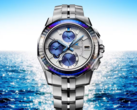 El reloj Casio Oceanus Manta OCWS6000PB7A (arriba) saldrá a la venta en EE.UU. (Fuente de la imagen: Casio)