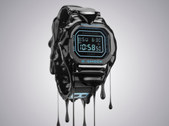 El reloj Casio G-Shock x Bamford collab (en la foto) en otra imagen promocional. (Fuente de la imagen: Kingdom Collective UK)