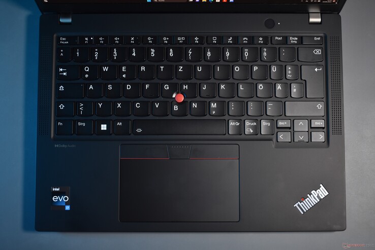 ThinkPad X13 Gen 4: área del teclado