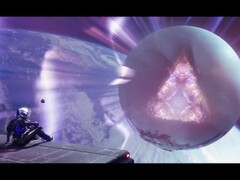 Una captura de pantalla de la escena final de Destiny 2: La Forma Final