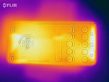 Mapa de calor del frente