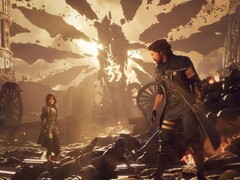 Lune y Gustave en Clair Obscur: Expedition 33. (Fuente de la imagen: Sandfall Interactive)