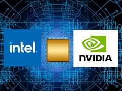 Nvidia ha invertido 5.000 millones de dólares en Intel y está codesarrollando chips con Team Blue. (Fuente de la imagen: Intel, Nvidia, Pixabay, editado)
