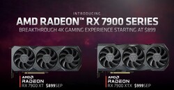 AMD Radeon RX 7900 XTX y AMD Radeon RX 7900 XT - MSRP