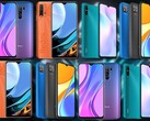 Una serie Redmi 10 podría estar basada en procesadores Mediatek como lo estaba la mayor parte de la gama Redmi 9. (Fuente de la imagen: teléfonos Redmi 9/Xiaomi - editado)