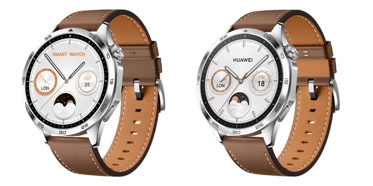 El Rogbid M6 (izquierda) frente al Huawei Watch GT 4 (derecha). (Fuente de la imagen: Rogbid)