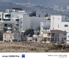 Vivo X300 Pro con teleconvertidor de 1600 mm