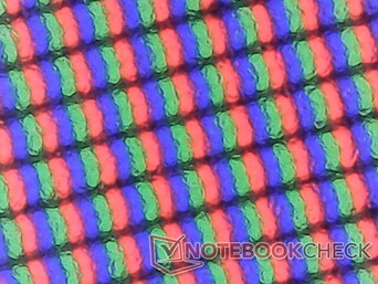 Matriz de subpíxeles RGB mate. No hay opciones de pantalla táctil QHD