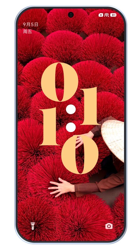 El diseño frontal del Xiaomi 16 en una imagen (Fotografía: Ice Universe)
