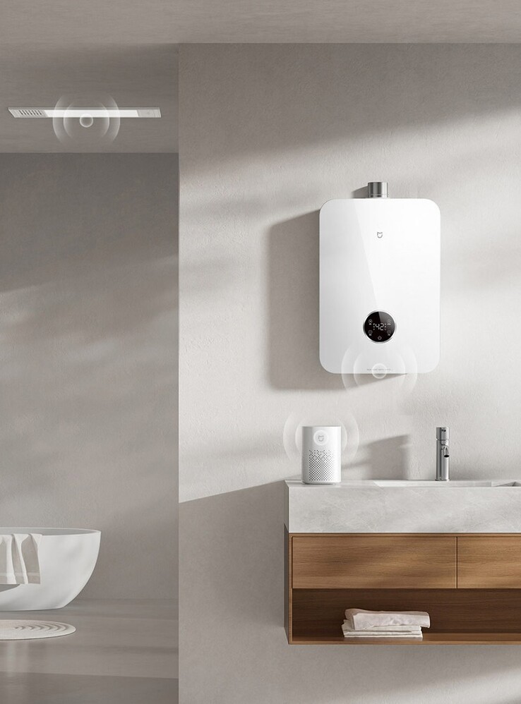 Calentador de agua a gas inteligente Xiaomi Mijia 2 Silencioso Temperatura constante (16L)