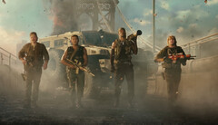 Zac Efron y su equipo en el tráiler de acción real de Battlefield 6 (fuente de la imagen: Battlefield YT)