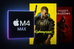 Cyberpunk y AC Shadows en Apple's M4 Max (fuente de la imagen: ChatGPT)