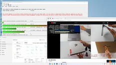 Latencia máxima al abrir varias pestañas del navegador y reproducir vídeo 4K