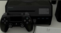 Un falso devkit de PS5. (Fuente de la imagen: @Tidux)