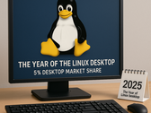 Linux alcanza el 5% de cuota de mercado de sistemas operativos de escritorio, lo que indica un aumento de su adopción entre consumidores y jugadores. (Imagen generada a través de ChatGPT)
