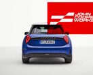 El nuevo Mini Cooper SE se lanzará finalmente como versión John Cooper Works, que promete más prestaciones, diversión y cambios de estilo. (Fuente de la imagen: Mini - editado)