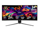 El MPG 341CQPX es uno de los dos monitores QD-OLED de 34 pulgadas que MSI ha presentado este año. (Fuente de la imagen: MSI)