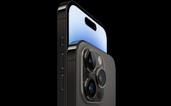 El Apple iPhone 14 Pro Max tiene una pantalla de 6,7 pulgadas y está disponible en negro espacial. (Fuente de la imagen: Apple)
