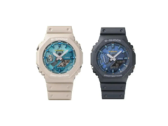 Filtraciones de los modelos Casio GA-2100AS-5A y GA-2100AS-2A. (Fuente de la imagen: Great G-Shock World)