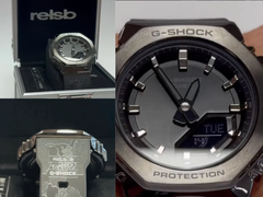 El nuevo G-Shock GM-S2110B-8ARLSB será una colaboración entre Casio y Rels B, un rapero español.