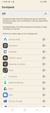 La función que detiene los procesos para ahorrar RAM está desactivada por defecto. (Fuente de la imagen: Sergey Tarasov - Notebookcheck)