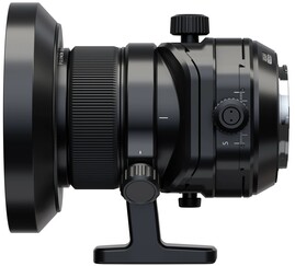 El GF30mmF5.6 T/S con capucha y montura para trípode (Fuente de la imagen: Fujifilm)