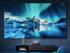 El televisor láser Hisense Starlight S1 Pro tiene una pantalla plegable. (Fuente de la imagen: Hisense)