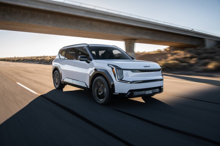 El Kia EV9 Nightfall Edition de 2026. (Fuente de la imagen: Kia)