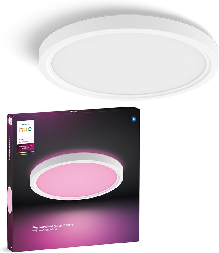 La lámpara de techo Philips Hue Devote. (Fuente de la imagen: Philips Hue)