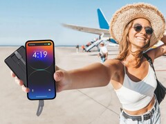 El banco de energía Luxcell Bind de Portronics tiene dos cables integrados. (Fuente de la imagen: Portronics)