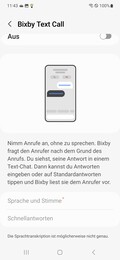 Llamada de texto Bixby