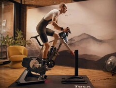 El Tacx Alpine permite a los usuarios simular ascensos y descensos. (Fuente de la imagen: Garmin)