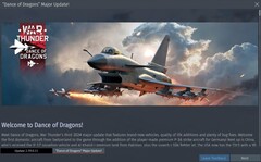 Notas de la actualización del juego War Thunder 2.39 &quot;Danza de dragones&quot; (Fuente: Propia)