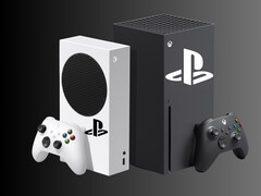 Imagen maqueta con las consolas Xbox mostrando el logotipo de Sony PlayStation (Fuente de la imagen: Sony PlayStation, Microsoft Xbox Gaming, con ediciones)
