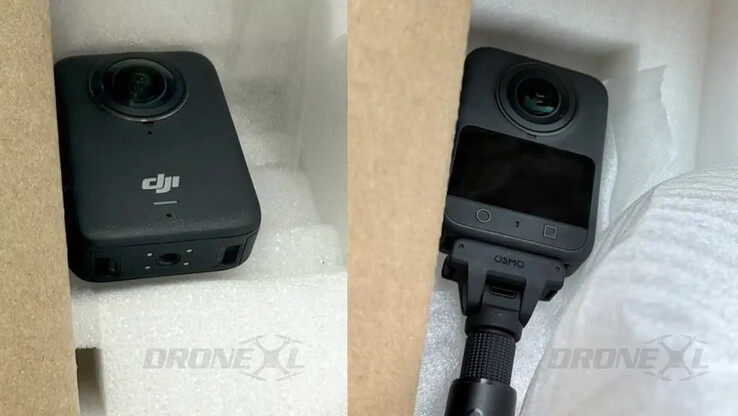 Ya se han visto unidades de DJI Osmo 360 al por menor. (Fuente de la imagen: vía DroneXL)