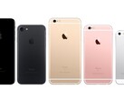 L-R: Apple iPhone 7 Plus, iPhone 7, iPhone 6s Plus, iPhone 6s, iPhone SE. (Fuente de la imagen: AppleInsider - editado)